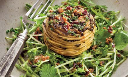 APPLE “BIRD’S NEST” SALAD BY PASCALE BEALE