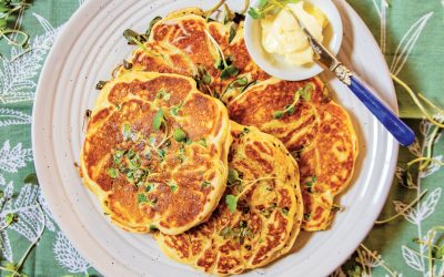 Microgreen Johnnycakes