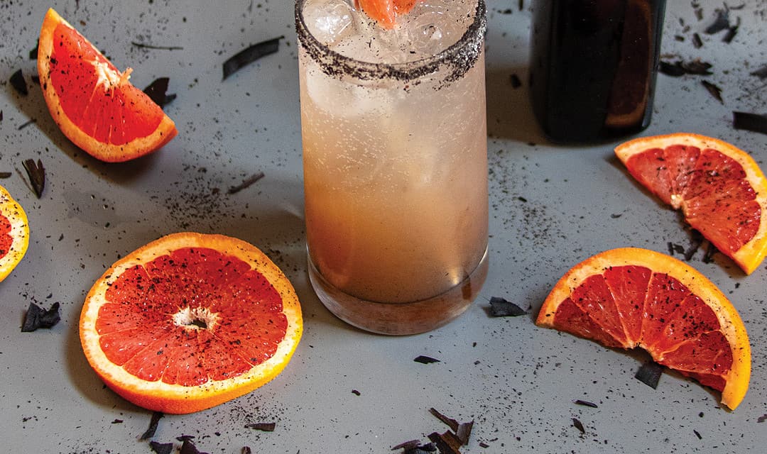 Ashy Grapefruit Mocktail